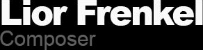 Lior Frenkel Film Composer Logo